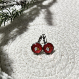 Oorbellen Kerstman & Rendier