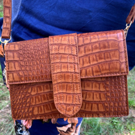 Crossbodytas Classic Cognac