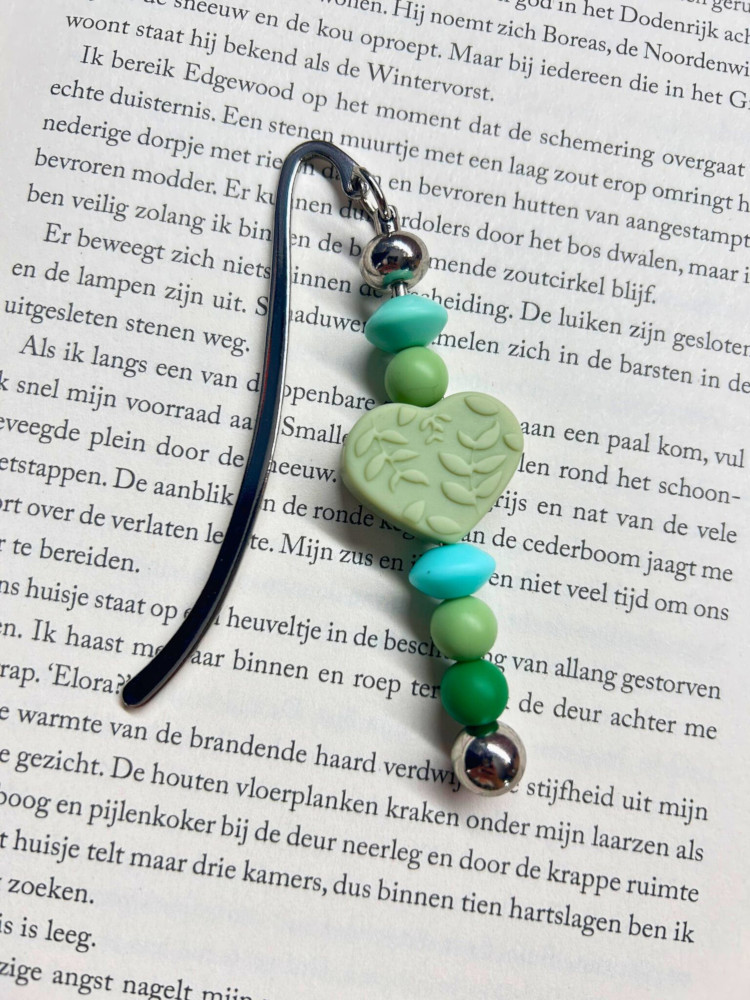 Boekenlegger Hart Groen