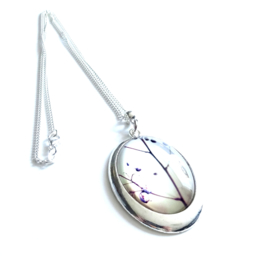 Ketting Floral Morado