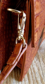 Crossbodytas Classic Cognac