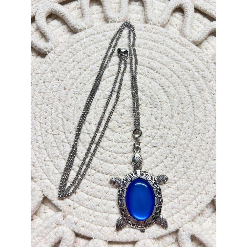 Ketting Schildpad Oceaanblauw