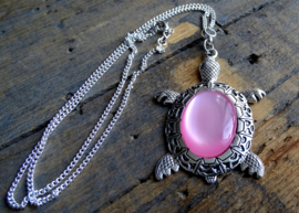 Ketting Schildpad Pink