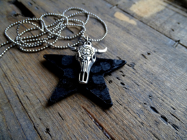 Ketting Ster Black