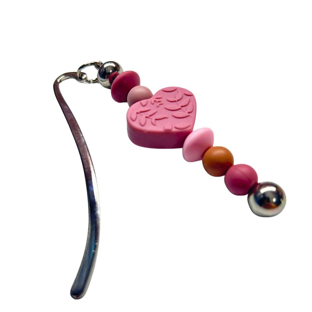 Boekenlegger Hart Roze