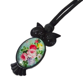 Ketting Gebloemde Uil | mint