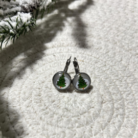 Oorbellen Kerstboom
