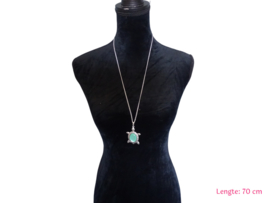 Ketting Schildpad Muntgroen