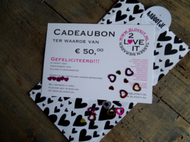 Cadeaubon 50,-