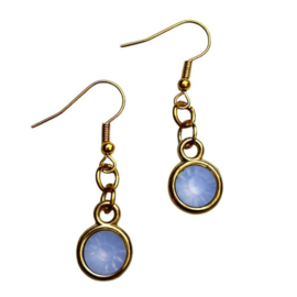 Oorbellen Bling| wit