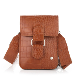 Crossbodytas Croco | Cognac