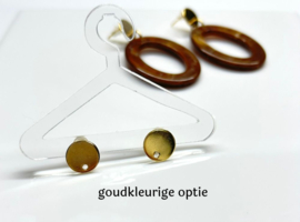 Oorbellen LunaLoops Zwart