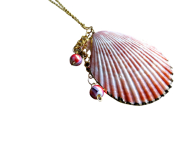 Ketting Schelp Roze