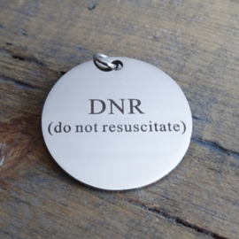 Hanger/penning DNR (do not resuscitate)
