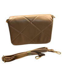 Schoudertas Isabella  beige