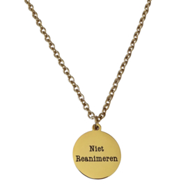 Ketting Niet Reanimeren GKR/RVS | 50 cm