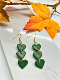 Oorbellen Autumn Hearts