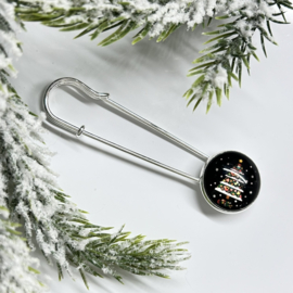 Sjaalspeld Kerstboom