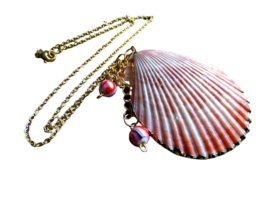 Ketting Schelp Roze