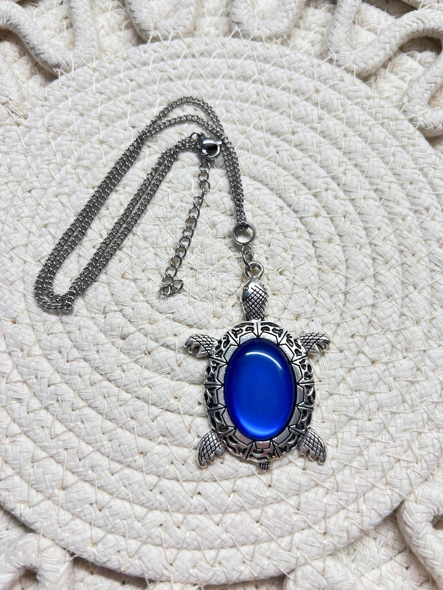 Ketting Schildpad Oceaanblauw