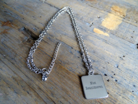 Ketting Niet Reanimeren RVS 80 cm