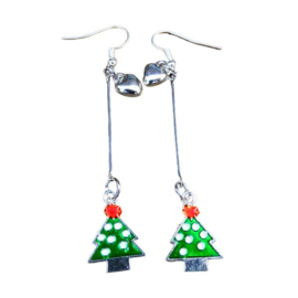 Oorbellen Kerstboom Love