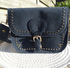 Crossbodytas Country Blauw-grijs