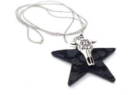 Ketting Ster Black