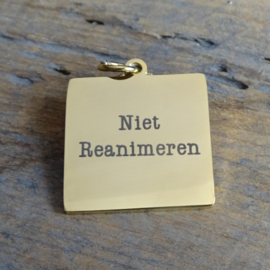 Hanger-Penning Niet Reanimeren