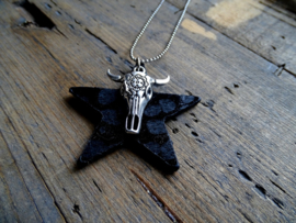 Ketting Ster Black