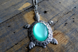 Ketting Schildpad Turq