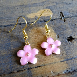 Oorbellen Daisy Pink