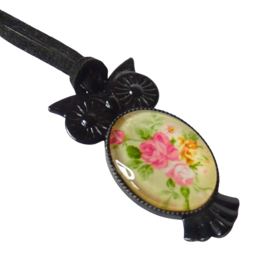 Ketting Gebloemde Uil | geel