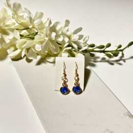Oorbellen Bling | l.blauw