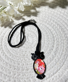 Ketting Gebloemde Uil | rood