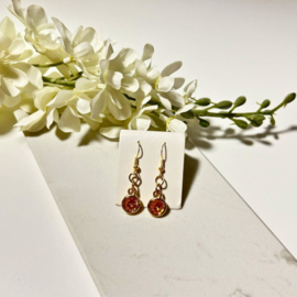 Oorbellen Bling | geel-o