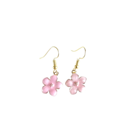 Oorbellen Daisy Pink