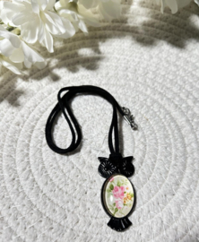 Ketting Gebloemde Uil | geel