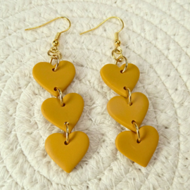 Oorbellen Autumn Hearts