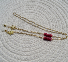 Brillenkoordje Beachie | roze
