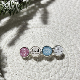 Hairclip set Kerst
