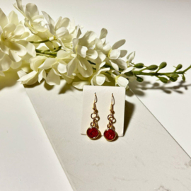 Oorbellen Bling | rood
