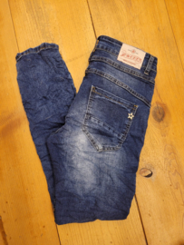 Jewelly Jeans - Dark used met ritsjes