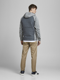 Jack & Jones - Multi Quilted Jacket - Grey Melange