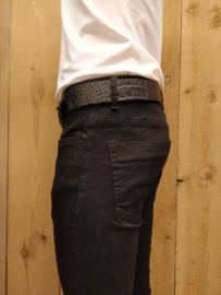 CARS JEANS - Dust Twill Black Black