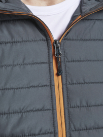 Jack & Jones - Multi Quilted Jacket - Grey Melange