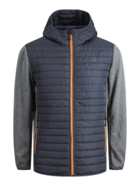 Jack & Jones - Multi Quilted Jacket - Grey Melange