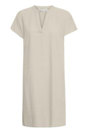 b.young - BYFALAKKA V Neck Dress - Humus