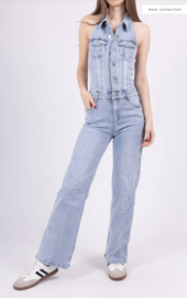 Goodies - Denim Jumpsuit - Bleached