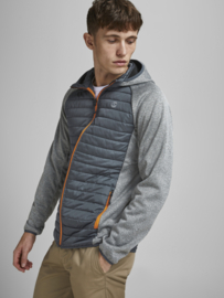 Jack & Jones - Multi Quilted Jacket - Grey Melange